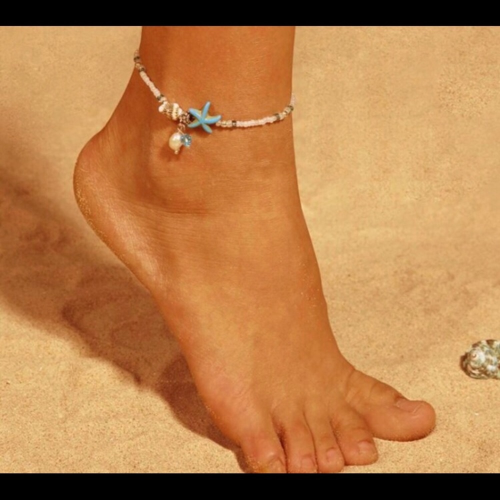 🌺 NEW  Starfish  Anklet.
